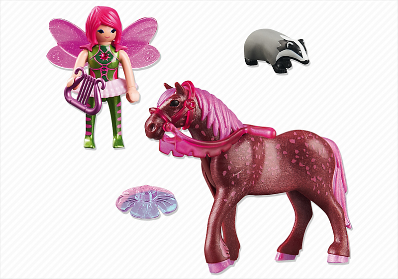 Playmobil fairies cheval