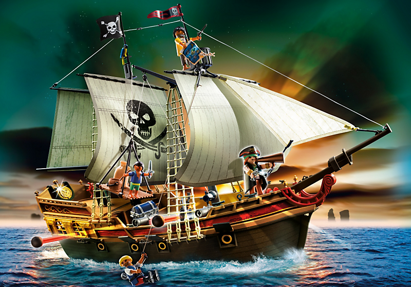 Playmobil bateau pirate cdiscount