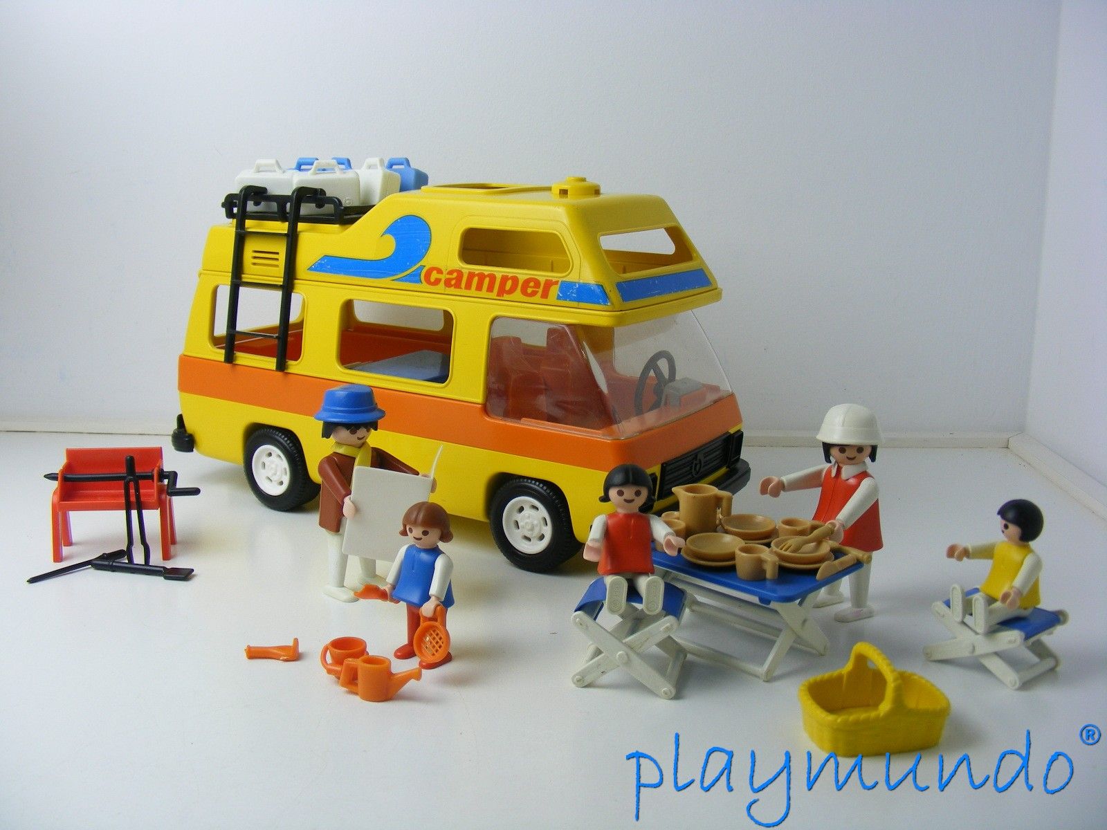 Camping car playmobil années 80