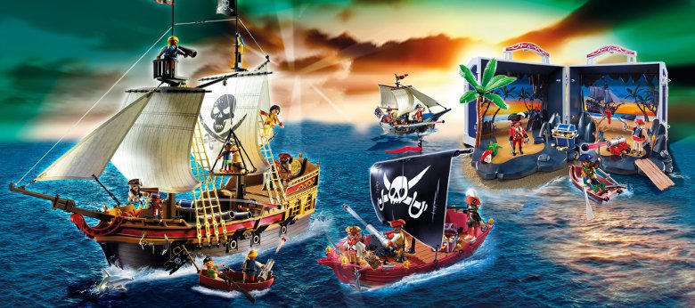 Bateau playmobil soldat anglais