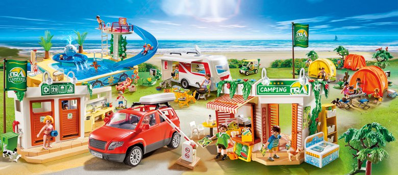 Playmobil terrain de camping