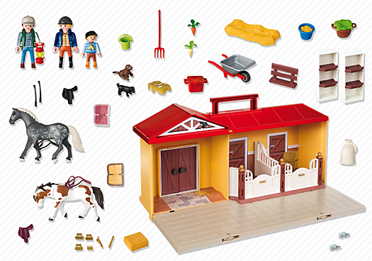Maison playmobil ecurie