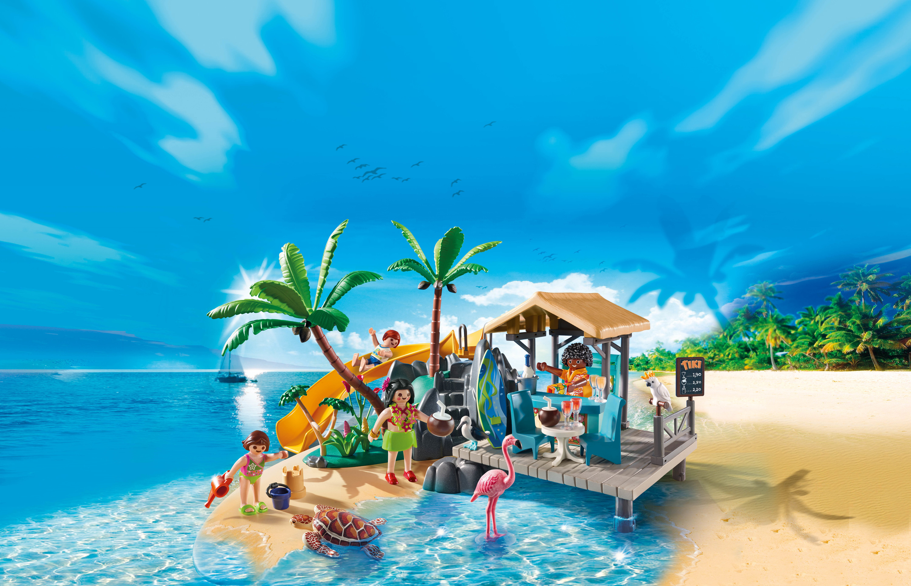 Playmobil family fun vakantie eiland