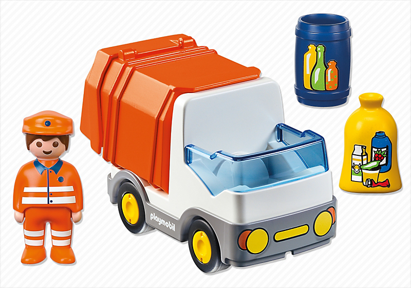 Camion poubelle playmobil cdiscount