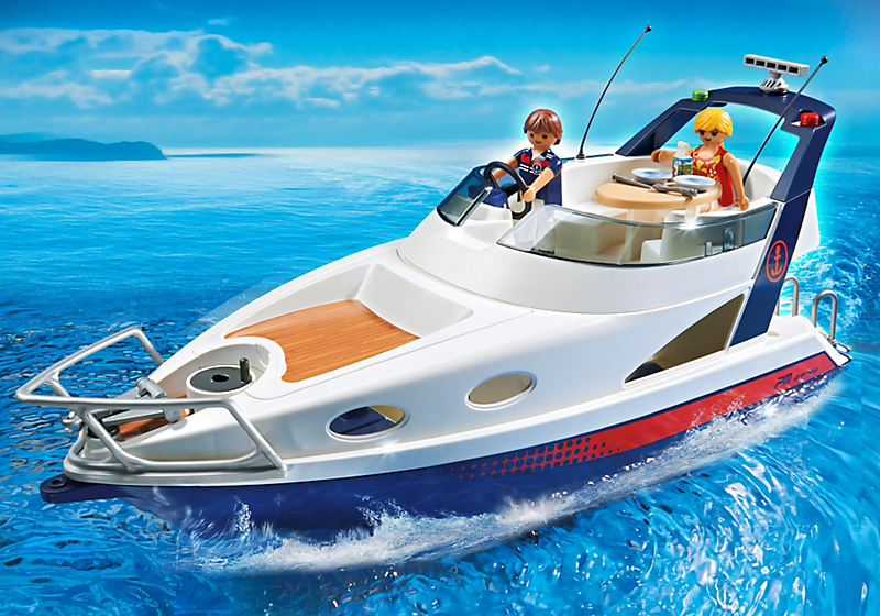 Playmobil bateau rc