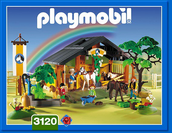 Ecurie playmobil occasion