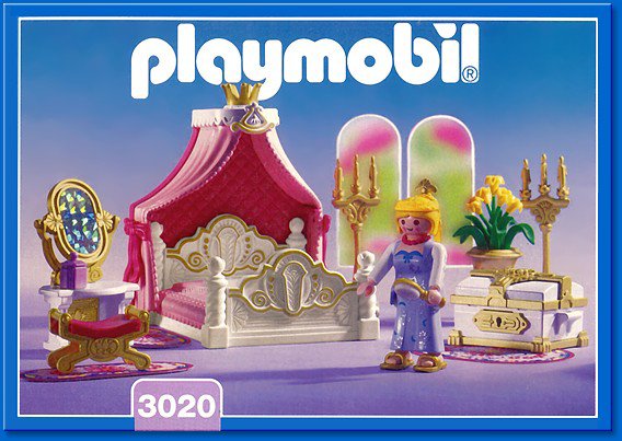 Playmobil princesse lit