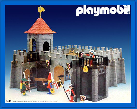 Playmobil ancien chateau fort