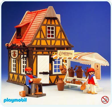 Playmobil musee moyen age