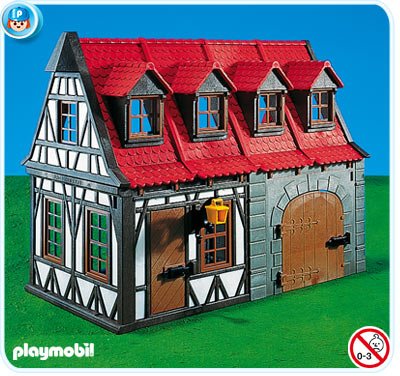 Playmobil ferme moyen age