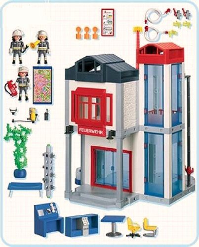 Playmobil caserne pompier notice