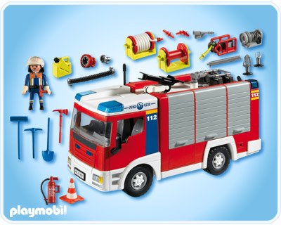 Camion pompier playmobil 4820 notice