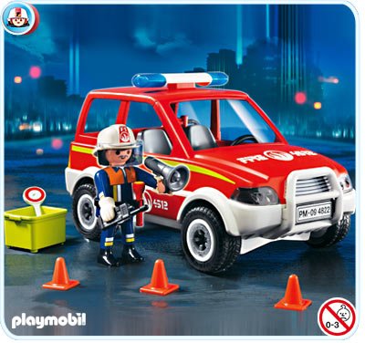 Pompier playmobil 4822 notice