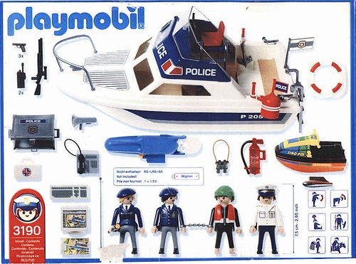 Playmobil police des mers