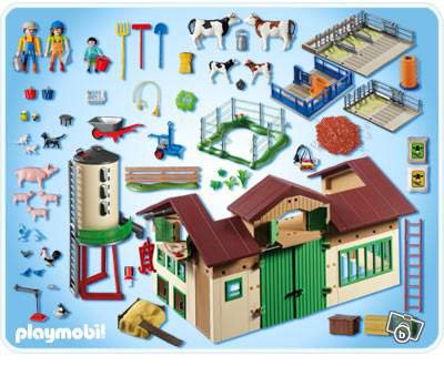 Playmobil notice de montage ferme