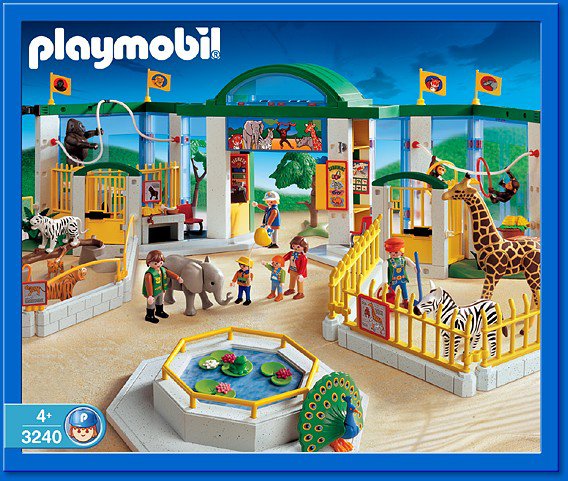 Playmobil zoo notice