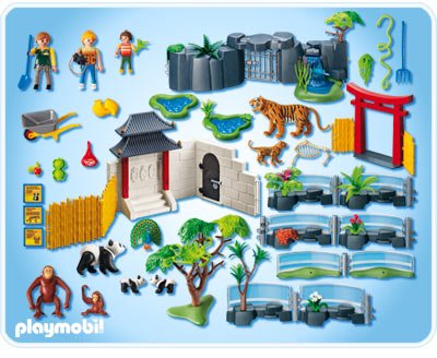 Playmobil gardien de zoo