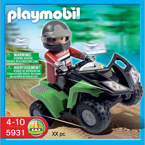 Playmobil quad vert