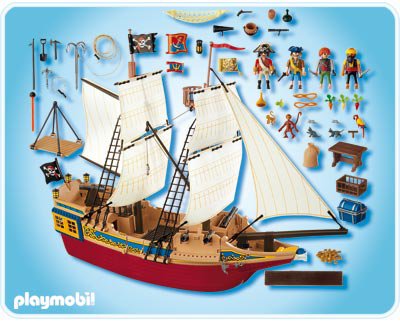 Nouveau bateau pirate playmobil
