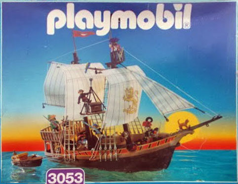 Playmobil pirate ship 3053