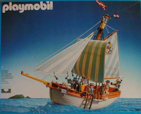 Playmobil pirate ship half price