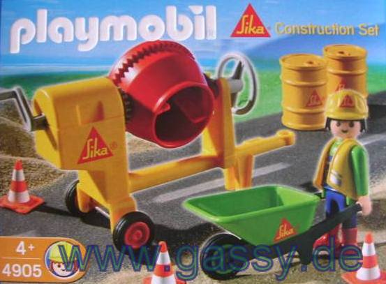 Playmobil chantier betonniere