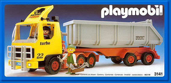 Playmobil chantier benne