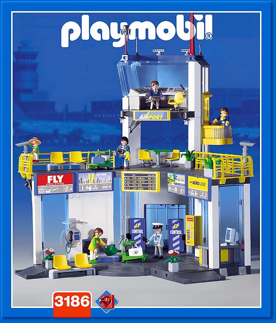 Aeroport playmobil 3886