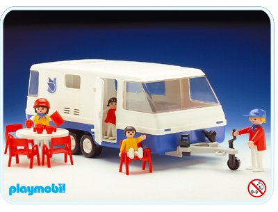 Playmobil caravane 3236