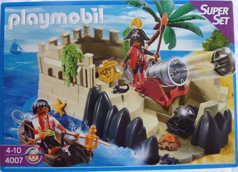 Playmobil forteresse pirate