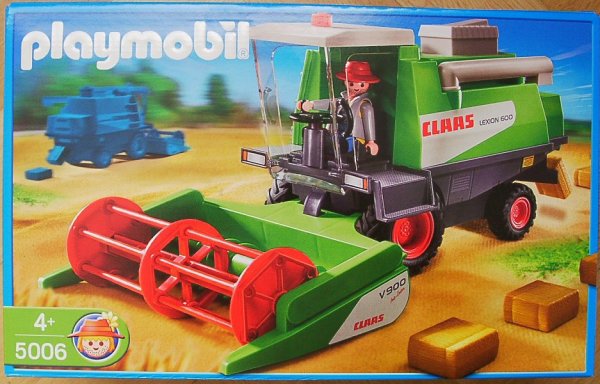 Playmobil ferme moissonneuse