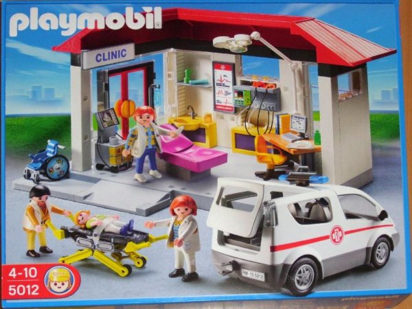 Hopital transportable playmobil notice