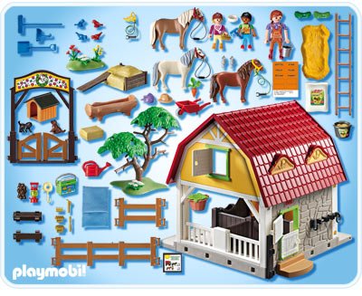 Playmobil centre equestre pieces