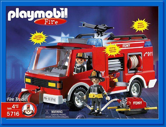 Zodiac playmobil pompier