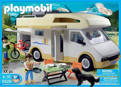 Playmobil vacances camping car