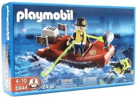 Playmobil pompier plongeur
