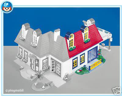 Montage maison moderne playmobil 3965