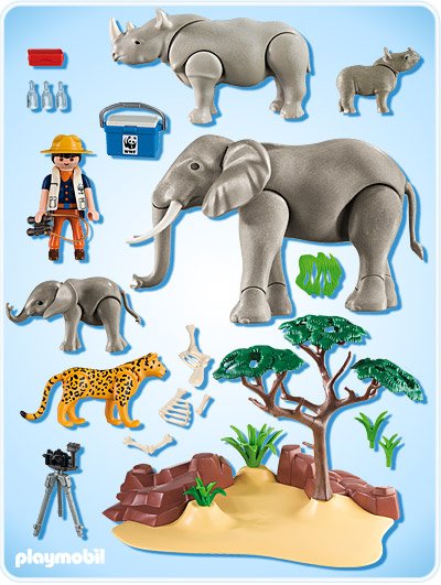 Playmobil animaux afrique