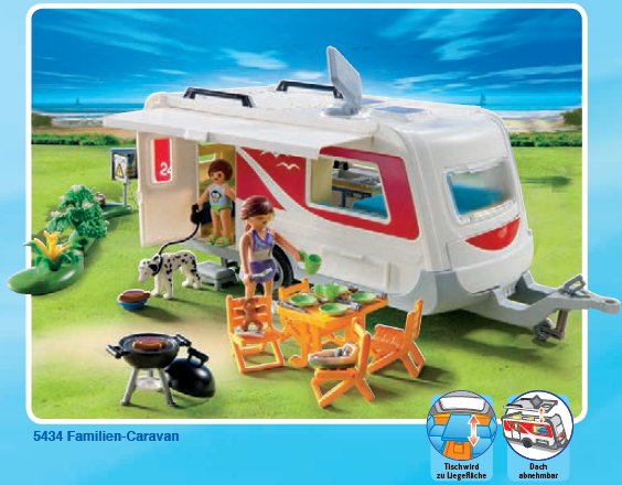 Playmobil caravane de vacances