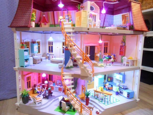 Playmobil maison magasin