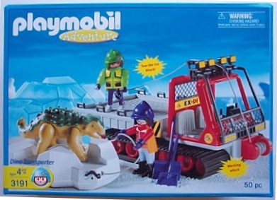 Playmobil dino transporter