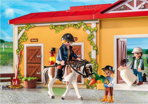 Ecurie transportable playmobil notice
