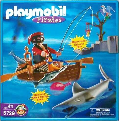Playmobil bateau pirate requin
