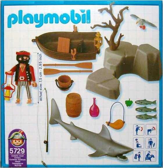 Playmobil pirate requin