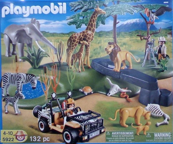 Playmobil animaux de la savane 5922