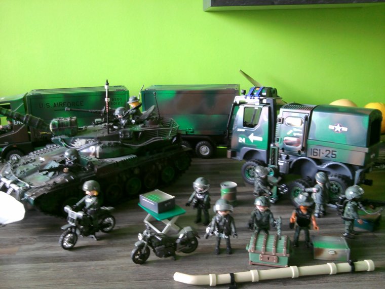 Playmobil vidéo militaire