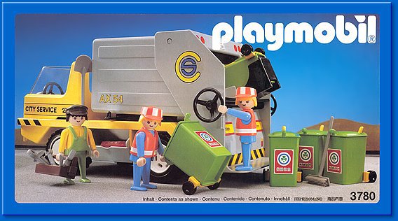 Camion poubelle playmobil 3780