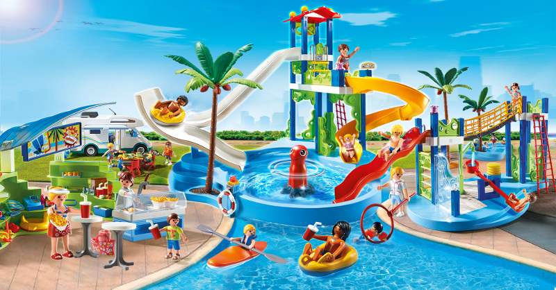 Playmobil espace boutique et fast food