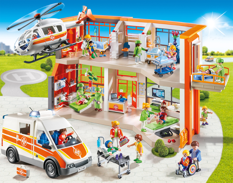 Achat playmobil hopital