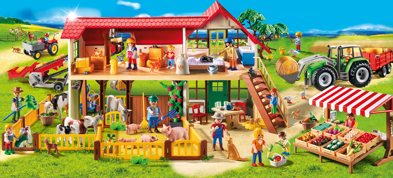 Playmobil ferme lapin